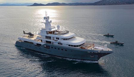 PLANET NINE 73m (240ft) Explorer Yacht built by Italian shipyard Admiral Yachts For Sale YachtDealz