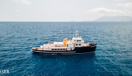 45m Santierul Naval Galatz explorer yacht Prometej sold