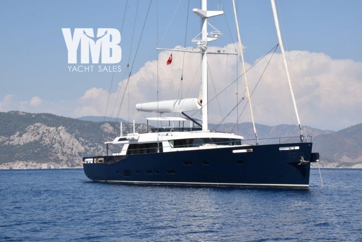 EXTREME | 2019 40m Steel Motor Sail Yacht built by Mengi Yay shipyard in Turkey