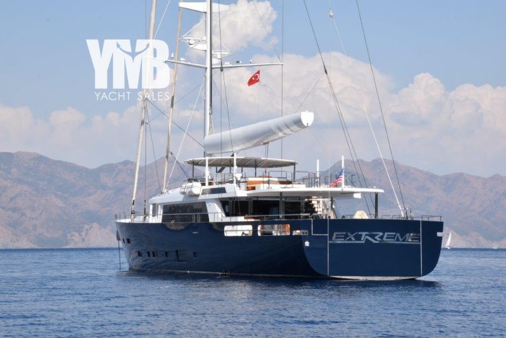 EXTREME | 2019 40m Steel Motor Sail Yacht built by Mengi Yay shipyard in Turkey