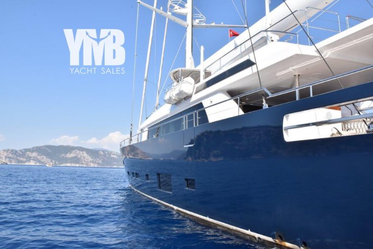 EXTREME | 2019 40m Steel Motor Sail Yacht built by Mengi Yay shipyard in Turkey