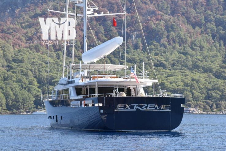 EXTREME | 2019 40m Steel Motor Sail Yacht built by Mengi Yay shipyard in Turkey