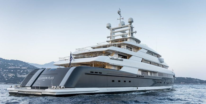 ILLUSION PLUS | 2018 290ft Steel Motor Yacht by Dutch designer Sinot Yacht Architecture and Design