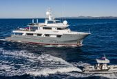 OUR WAY | 2005 120′ (36.8m) Explorer Motor Yacht from Australian shipyard Tenix Defence