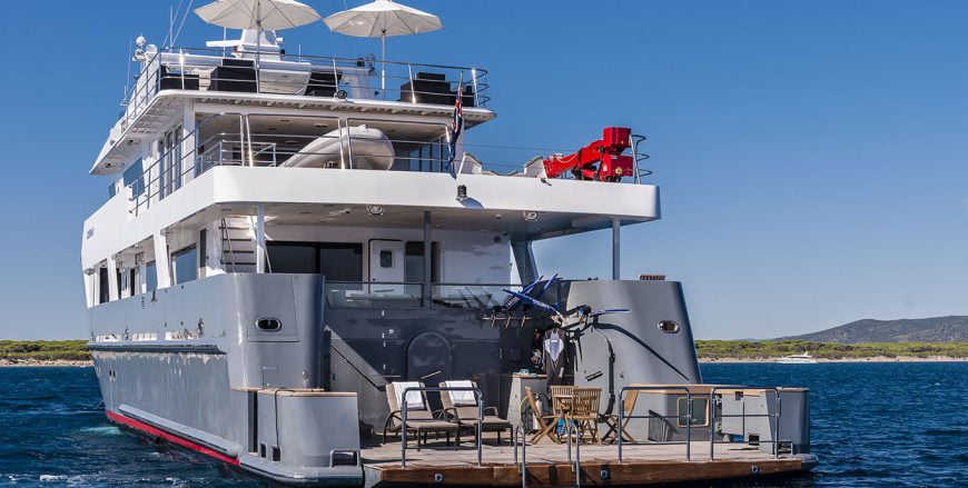 OUR WAY | 2005 120′ (36.8m) Explorer Motor Yacht from Australian shipyard Tenix Defence