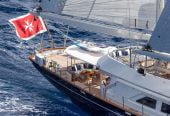 ELLLEN | 2001 132′ Steel Sail Yacht from Italian shipyard Perini Navi