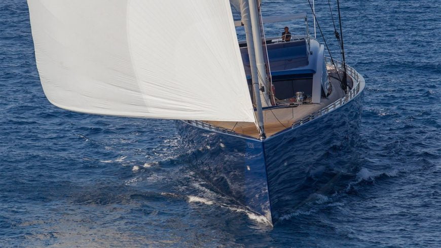 NATIVA | 2012 158’ Aluminium Sloop Sail Yacht from Italian shipyard Arzana Navi