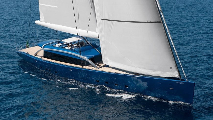 NATIVA | 2012 158’ Aluminium Sloop Sail Yacht from Italian shipyard Arzana Navi