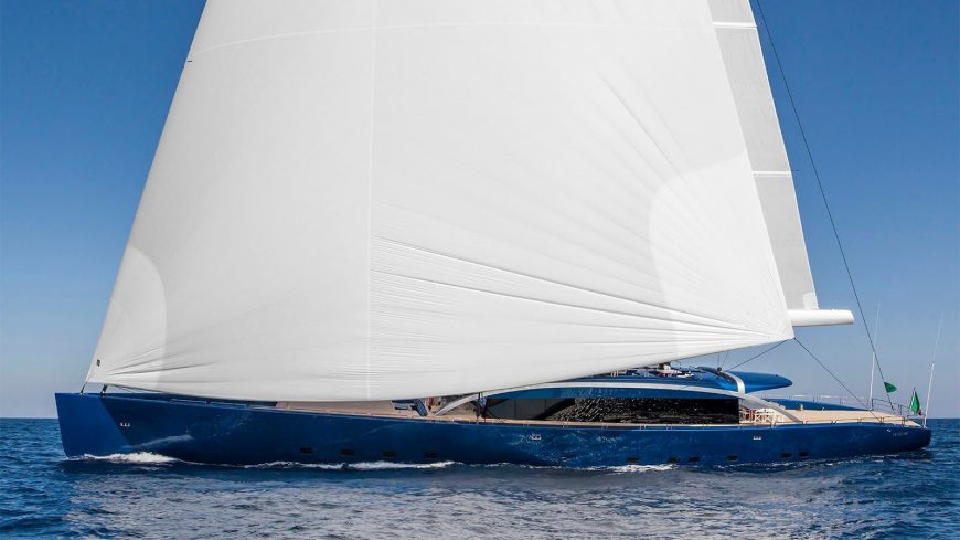 NATIVA | 2012 158’ Aluminium Sloop Sail Yacht from Italian shipyard Arzana Navi