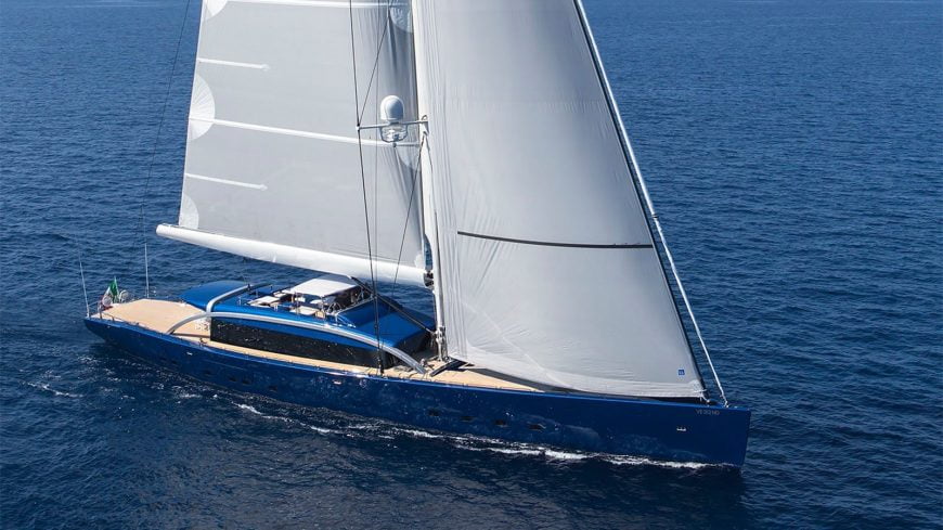 NATIVA | 2012 158’ Aluminium Sloop Sail Yacht from Italian shipyard Arzana Navi