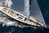 PINK GIN VI | 2017 54m (176ft) Carbon Fiber Sail Yacht from Finnish shipyard Baltic Yachts