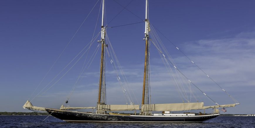 COLUMBIA | 2014 141′ Steel Sail Yacht from Central American shipyard Eastern Shipbuilding