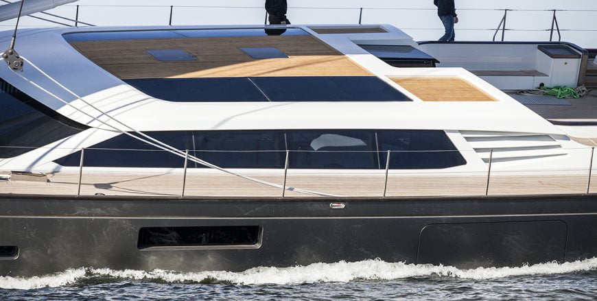 PINK GIN VI | 2017 54m (176ft) Carbon Fiber Sail Yacht from Finnish shipyard Baltic Yachts