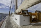 COLUMBIA | 2014 141′ Steel Sail Yacht from Central American shipyard Eastern Shipbuilding