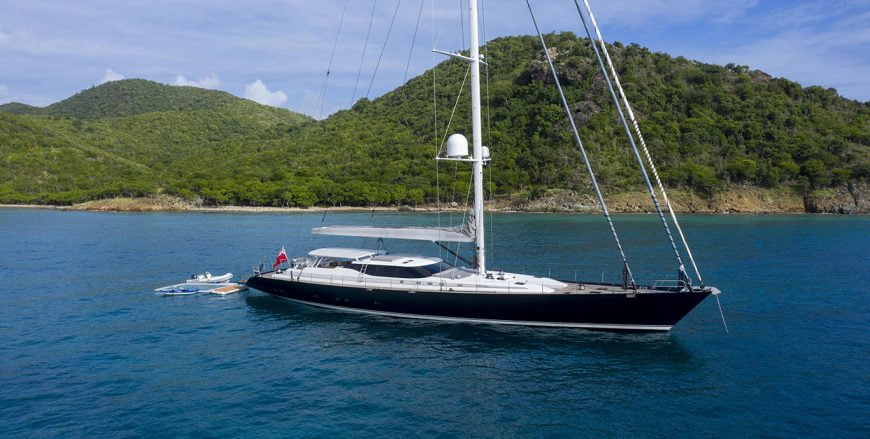 RADIANCE | 2000 37m (121′) Luxury Sailing Yacht built by Dutch shipyard Bayards