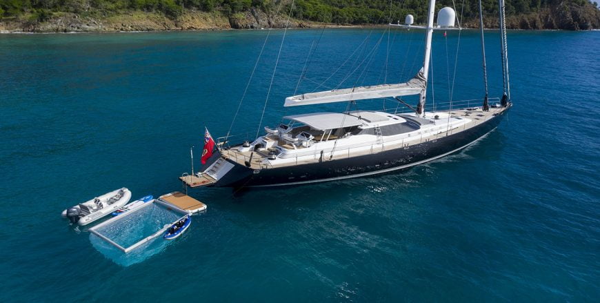 RADIANCE | 2000 37m (121′) Luxury Sailing Yacht built by Dutch shipyard Bayards