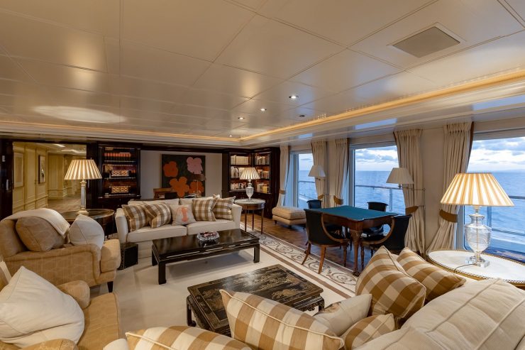 CARINTHIA VII | 2002 318ft Luxury Quad-Deck Steel Motor Yacht from German shipyard Lürssen