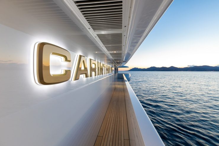 CARINTHIA VII | 2002 318ft Luxury Quad-Deck Steel Motor Yacht from German shipyard Lürssen