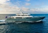 DOROTHEA III | 2007 147′ Ron Holland design Steel Explorer Motor Yacht from shipyard CHEOY LEE