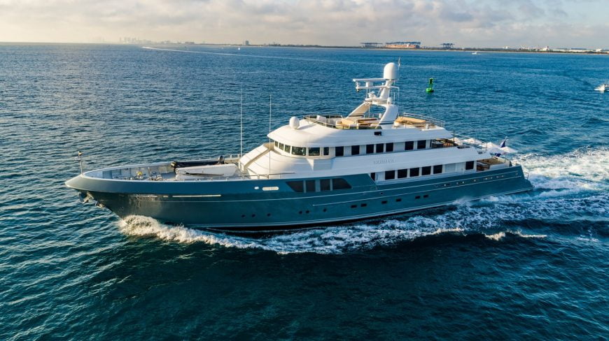 DOROTHEA III | 2007 147′ Ron Holland design Steel Explorer Motor Yacht from shipyard CHEOY LEE