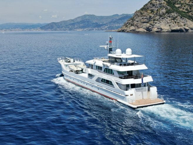 FAR FAR AWAY | 2012 46.5m (152′ 7″) Steel Explorer Motor Yacht from Brazilian shipyard INACE