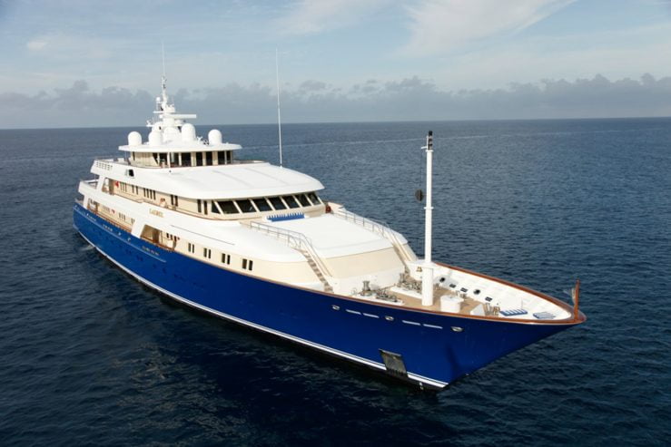 LAUREL | 2008 240′ Steel Superyacht from US yacht builder Delta Marine