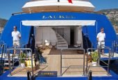 LAUREL | 2008 240′ Steel Superyacht from US yacht builder Delta Marine