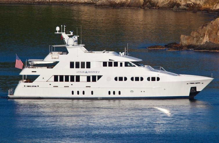 MILK & HONEY | 2003 125′ Aluminium Motor Yacht from American shipyard Palmer Johnson