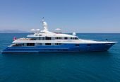 MOSAIQUE | 163′ 9″ Dubois design Steel Motor Yacht from Turkish shipyard Proteksan Turquoise