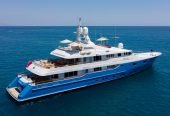 MOSAIQUE | 163′ 9″ Dubois design Steel Motor Yacht from Turkish shipyard Proteksan Turquoise