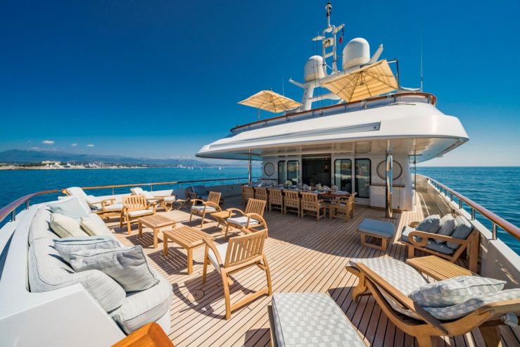 MOSAIQUE | 163′ 9″ Dubois design Steel Motor Yacht from Turkish shipyard Proteksan Turquoise