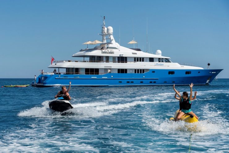 MOSAIQUE | 163′ 9″ Dubois design Steel Motor Yacht from Turkish shipyard Proteksan Turquoise