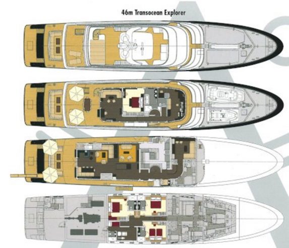 QING | 2012 150′ Ron Holland design Steel Explorer Motor Yacht