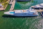 THUNDER | 1998 164′ Carbon Fiber Motor Yacht from Australian shipyard Oceanfast