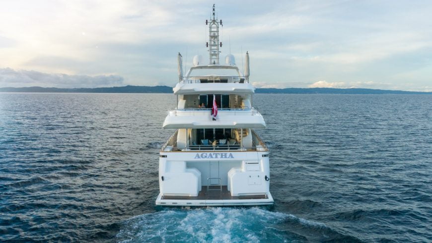 Agatha | 2006 39.01m (128′) Luxury Motor Yacht from the Italian shipyard CRN