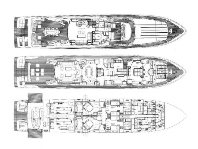 Agatha | 2006 39.01m (128′) Luxury Motor Yacht from the Italian shipyard CRN