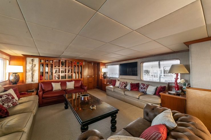 EMERA | 1974 129′5″ Classic Steel Motor Yacht built by CAMPER & NICHOLSONS