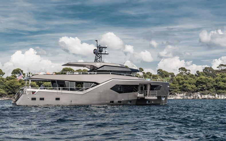 ROCK III | 2022 26m (85′ 4″) Steel Explorer Motor Yacht built by Turkish shipyard Evadne