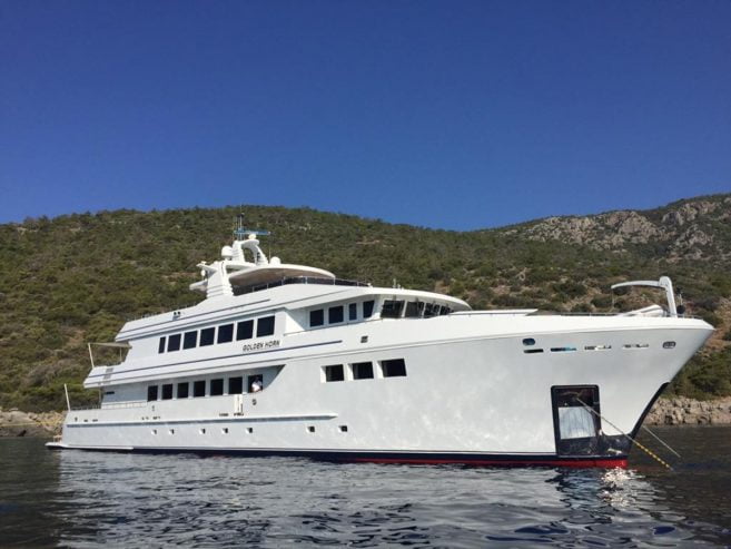 GOLDEN HORN | 2008 41m (135ft) Luxury Motor Yacht from Turkish shipyard DERELI