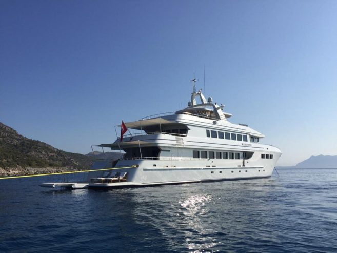 GOLDEN HORN | 2008 41m (135ft) Luxury Motor Yacht from Turkish shipyard DERELI