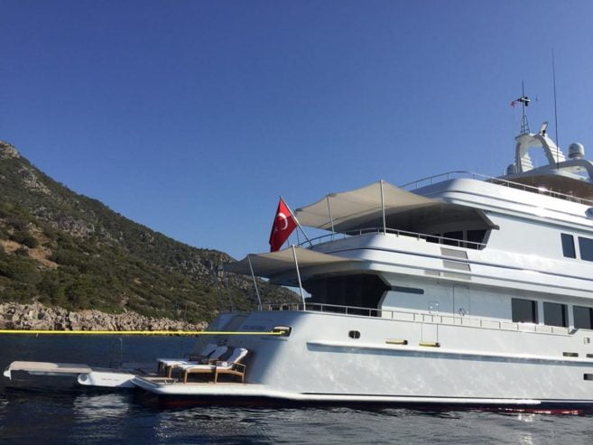 GOLDEN HORN | 2008 41m (135ft) Luxury Motor Yacht from Turkish shipyard DERELI