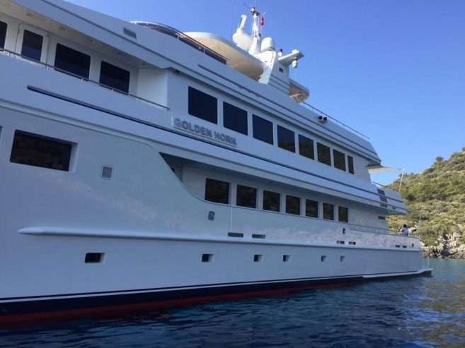 GOLDEN HORN | 2008 41m (135ft) Luxury Motor Yacht from Turkish shipyard DERELI