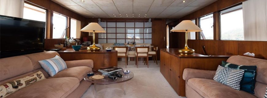 LADYAR B | 1984 26m (85ft) Steel Classic Motor Yacht from Italian shipyard CODECASA