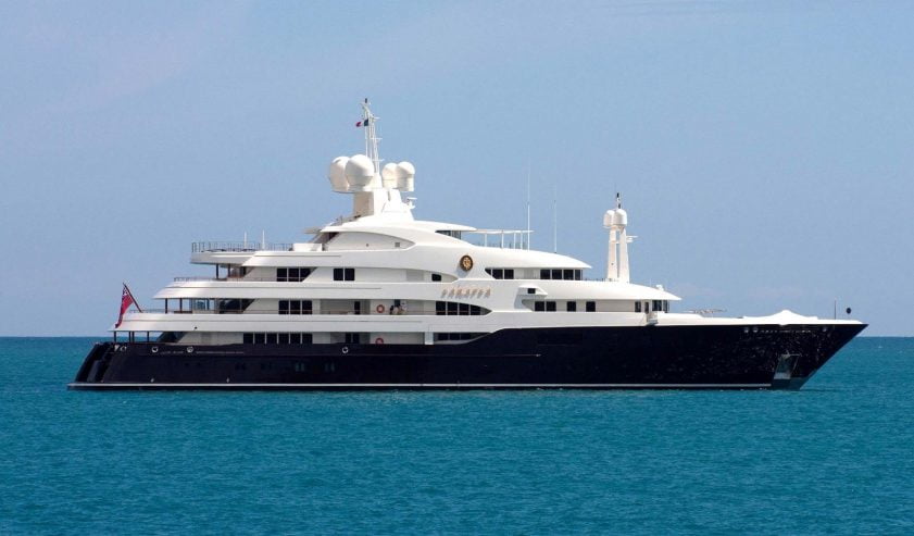 SARAFSA | 2008 82m (269′1″) Luxury Tri-Deck Steel Motor Yacht from British shipyard DEVONPORT