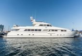 SU | 1990 38m (124ft) Aluminium Motor Yacht from USA shipyard Broward Marine