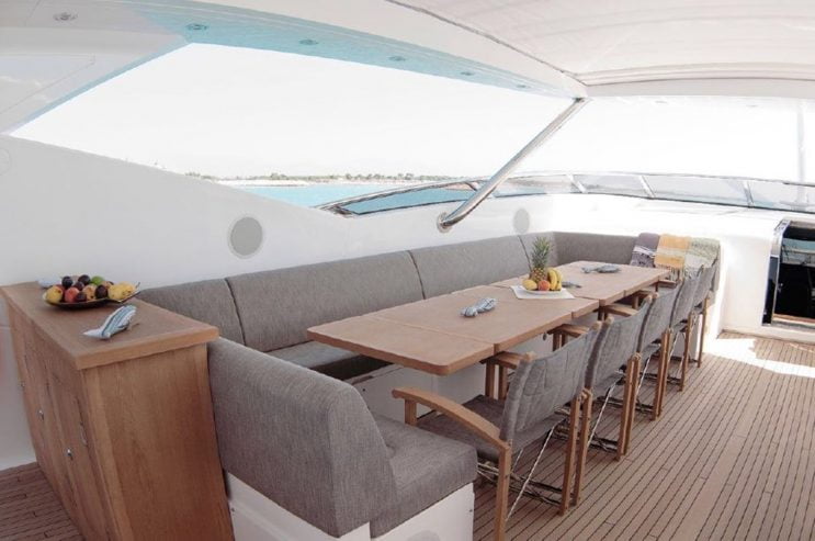 SUN FLOWER | 2011 35m (113ft) Motor Yacht from British shipyard Sunseeker