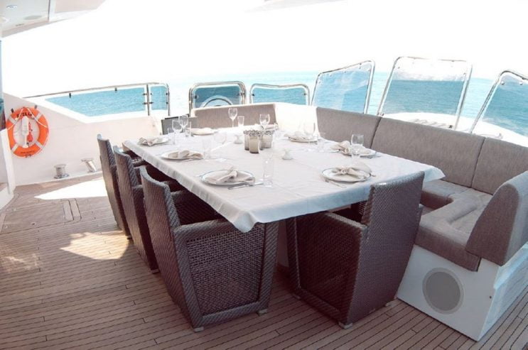 SUN FLOWER | 2011 35m (113ft) Motor Yacht from British shipyard Sunseeker