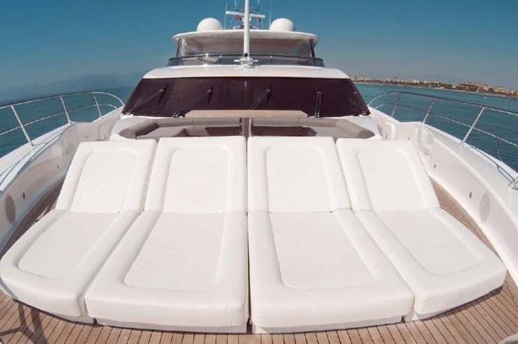 SUN FLOWER | 2011 35m (113ft) Motor Yacht from British shipyard Sunseeker