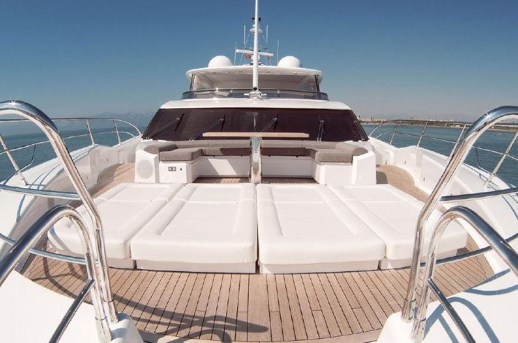 SUN FLOWER | 2011 35m (113ft) Motor Yacht from British shipyard Sunseeker