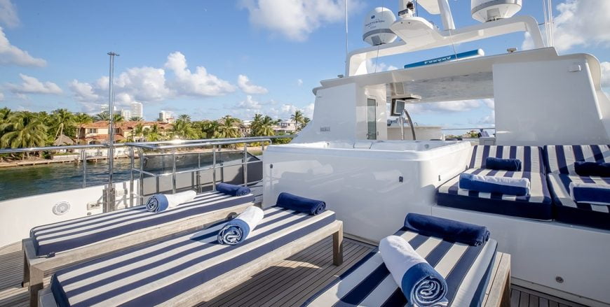 STATUS QUO | 2008 41m (135ft) Luxury Tri-Deck Motor Yacht from American shipyard HORIZON